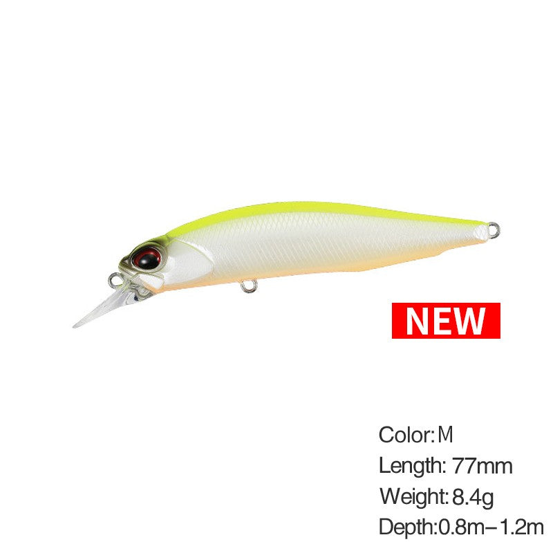 77mm 63mm Minnow Fishing Lure Wobbler Rozante 77SP Long Cast Hover Swaying Lure Jerkbait Artificial Bait Culter Alburnus Bait