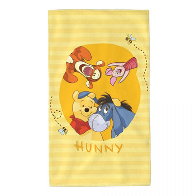 Winnie The Pooh Bear Piglet Merch Towel for Beach New Summer Microfiber Shower Towel No Sand Quick-Dry Surf Towels