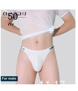 Tight Feelling Men's Underwear Stretch Seamless Unisex Men Women Panties G String Universal Tangas Hombre Sexi Men's Lingerie