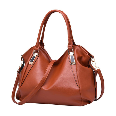 Women'S Fashion Soft Leather Handbag Large Capacity Women'S Bag One Shoulder Crossbody Bag Bags For Women ????? ??????? Bolso