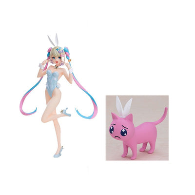 Good Smile Original POP UP PARADE NEEDY GIRL OVERDOSE OMGkawaiiAngel Net tights Bunny Ver. L size Anime Action Figures Toys Gift