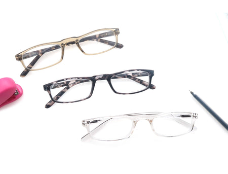 Women Men Reading Glasses Classic Small Rectangle Frame Spring Hinge Ulrta Comtable Wear Readers Eyeglass with Diopters