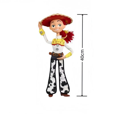 Anime Disney Toy Story 4 Talking Woody Buzz Jessie Rex Action Figures Anime Decoration Collection Figurine Toys Model For Gifts