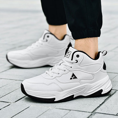 Men's high quality plus size casual sneakers Four seasons soft sole outdoor breathable running shoes students light sports shoes