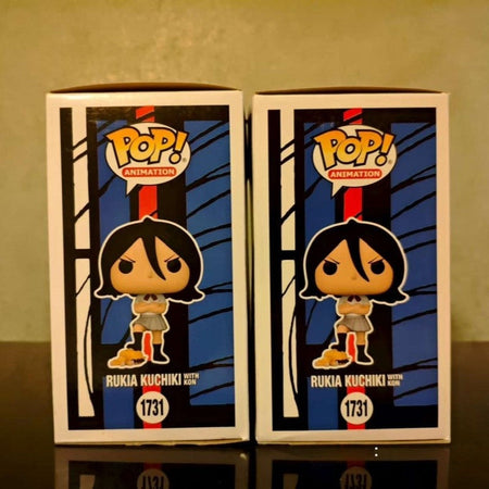 Genuine Funko Pop Shinigami Rukia Kuchiki Action Figures Model Vinyl Figure Decoration Doll Limited Edition Collectible Toy Gift