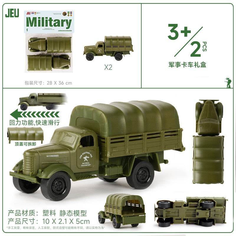 ViiKONDO Army Men Toy Military Vehicle Model Wargame Accessories Tank Radar Missile Launcher Artillery Fighter Barrack Bridge