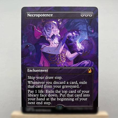 WOT SPG LCC WOE LCI HOLO4-02 TCG Cards for Home Play magical Proxy the Mana Crypt Rhystic Study Lord of Underworld gather