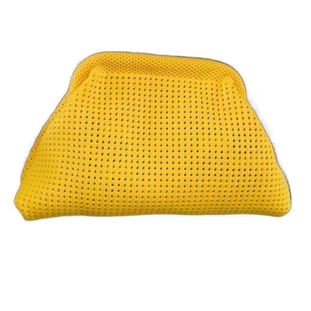 Breathable Summer Beach Clutch Bag Elastic Soft Small Crochet Handbag Polyester Dumpling Clutch For Women