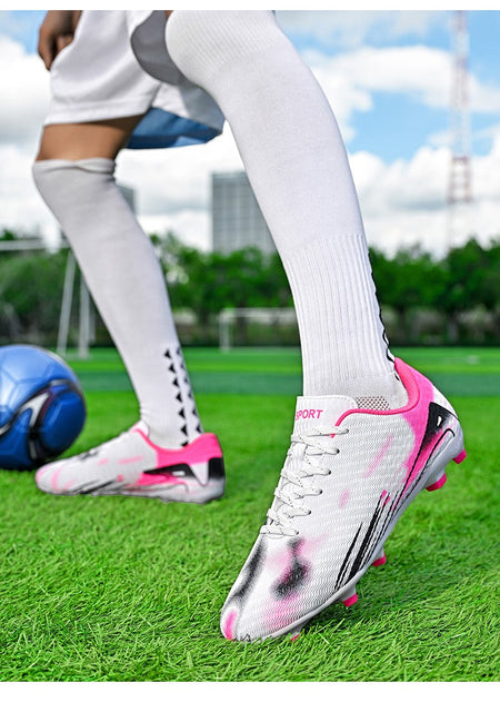 New Men's Soccer Shoes Cleats  Non-Slip Training FG Football BootsTop Quality Sneakers Wholesale Drop Shipping Unisex Adult 2025