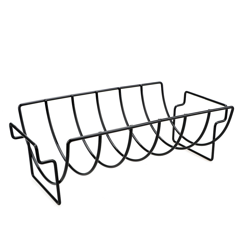 For Household Outdoor Camping Steak Rack Holders Stand Barbecue Grill Rack Roasting Rib Rotisserie Non-stick