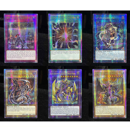 YuGiOh!! QCSCR FOIL Card BLMR Series DARK ARMED DRAGON/I:P MASQUERENA/SUPER POLYMERIZATION/WELCOME LABRYNTH YGO TCG 1st Edition