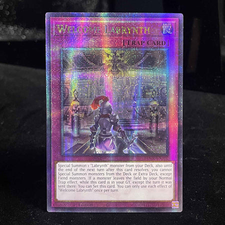 YuGiOh!! QCSCR FOIL Card BLMR Series DARK ARMED DRAGON/I:P MASQUERENA/SUPER POLYMERIZATION/WELCOME LABRYNTH YGO TCG 1st Edition