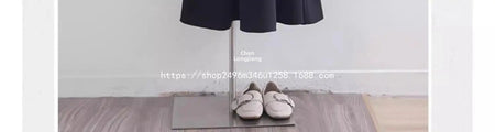 Plus Size High-waisted Slimming Black Draped Skirt Medium-length Umbrella Skirt For Women Thinning A- line Body Shaper