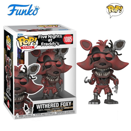 Withered Golden Freddy 1033 Figures FUNKO POP Five Nights at Freddy's 3.9inch Vinyl Figure Collectible Limited Edition Toy Gift