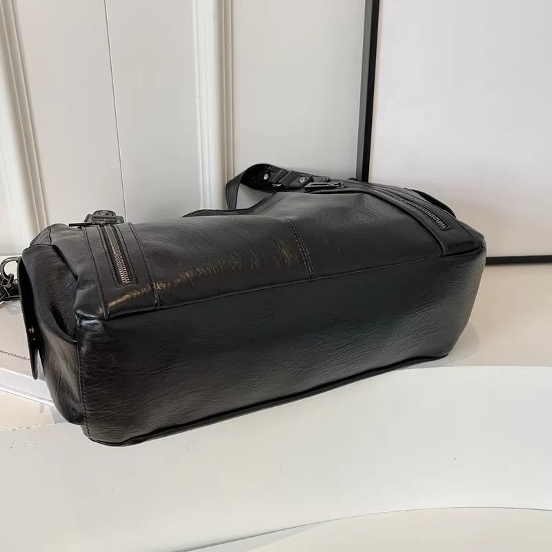 Soft Interior Compartment Shoulder Bags High Quality Contrasting Colors Crossbody Bags for Women Fashion Pu Leather Handbags