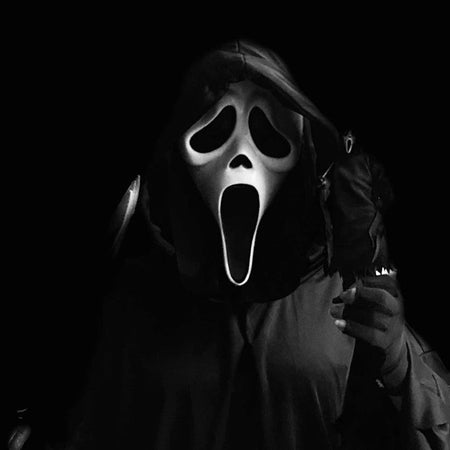 Quality Halloween Movie Scream Horror Face Mask Realistic Creepy Ghost Masks Stick Tongue Out Funny Scary Cosplay Costume Props