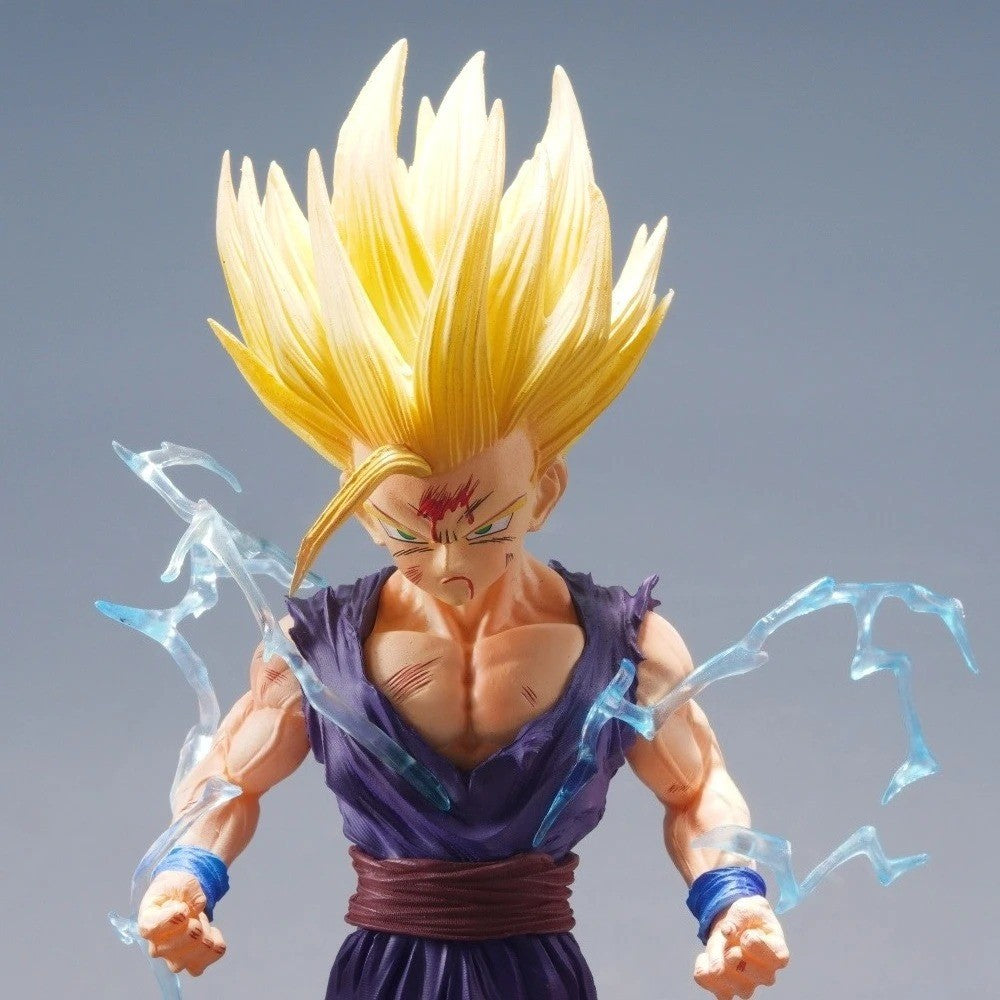 24cm/9.45in Anime Dragon Ball Figure Super Saiyan 2 Son Gohan Action Figures Pvc Desktop Ornamen Collection Model Toys Gifts