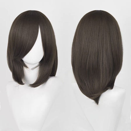 Cosplay Wigs Multicolor 16 Inch Short Straight Men's Wig Synthetic Heat Resistant Wigs for Anime Cosplay Halloween Party Use