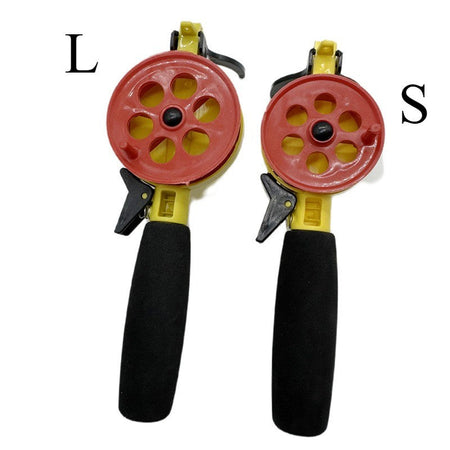 Ackibbik 1pc Ice Fishing Rod with Reel Combo Mini Fishing Pole Trout Walleye Perch Fishing Rod Winter Ice Fishing Accessories