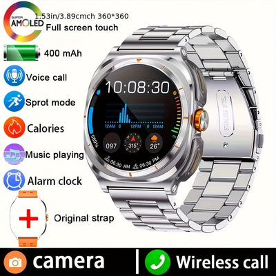 Bluetooth Call IP68 Waterproof 2025 New Upgraded 2-in-1 TWS Bluetooth Earphones Smart Watch For Men and Women Sports Smartwatch