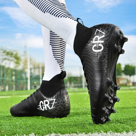Professional Mens Soccer Shoes Women Football Boots Studded Society Turf Cleats Adults TF/FG Training High-Quality Sneakers