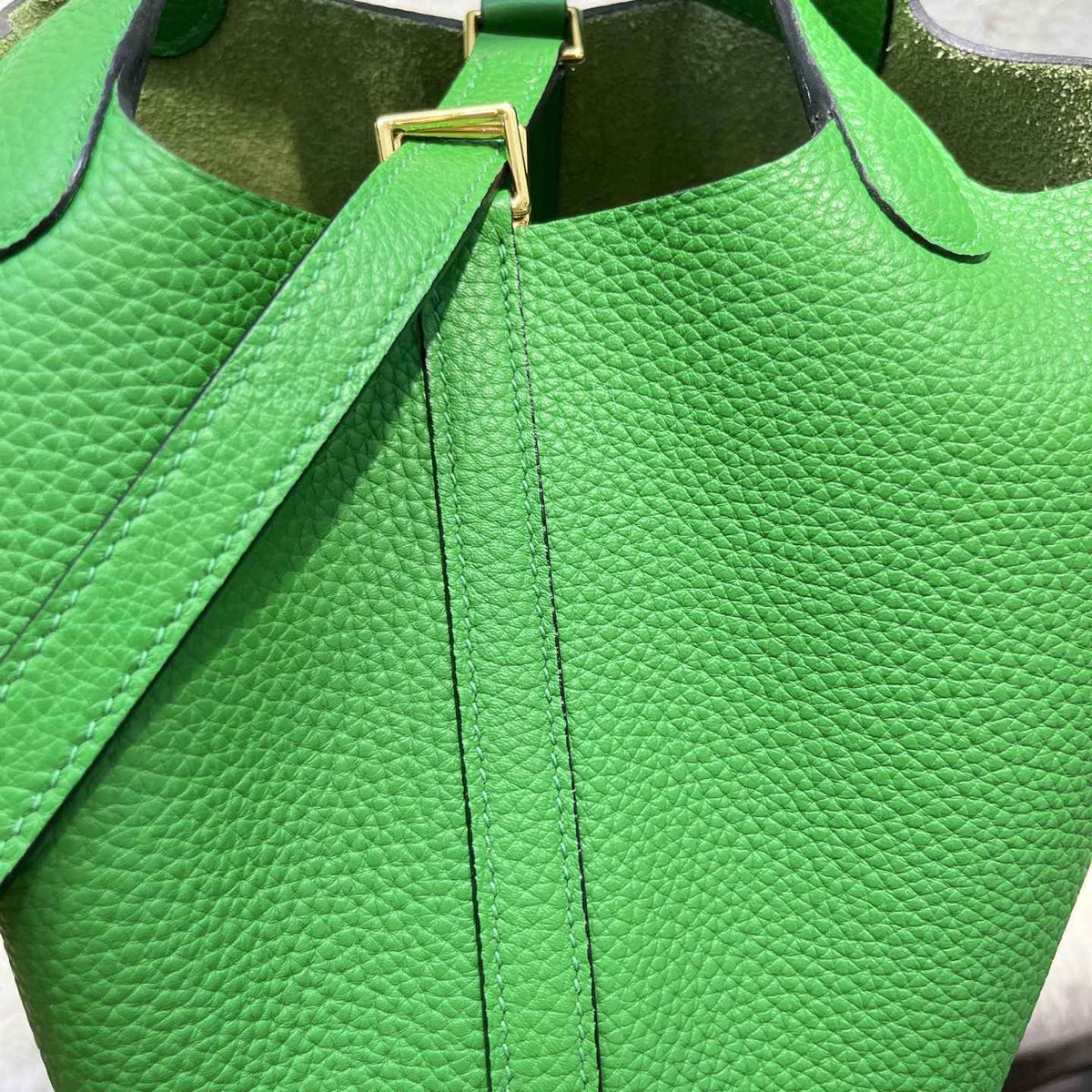 Mendy 22 CM Large size Top Quality Bucket Bags Women's Bag Lady Luxury Designer High End Bag TC Cowhide Golden Sliver