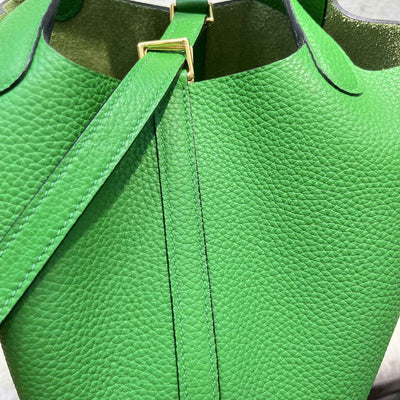 Mendy 22 CM Large size Top Quality Bucket Bags Women's Bag Lady Luxury Designer High End Bag TC Cowhide Golden Sliver