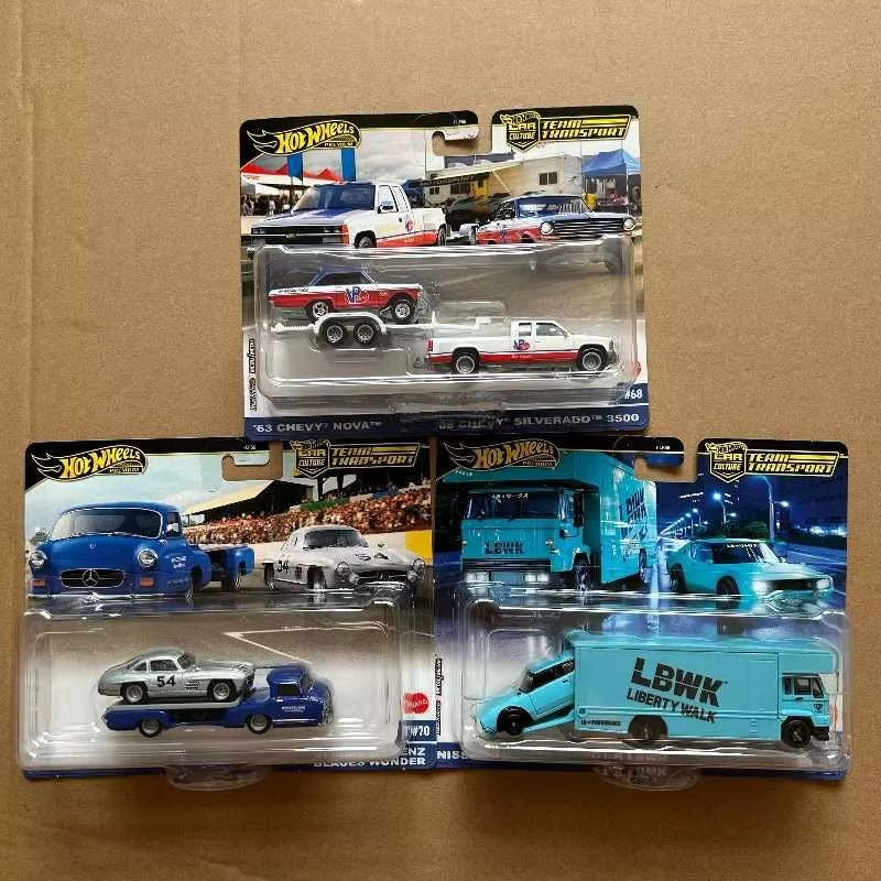 New Hot Wheels Legends Tour Team Transport 2025 - Bmw M3 And Hw Rally Hauler 1:64 Scale Toy Cars Collect Kid Holiday Gifts