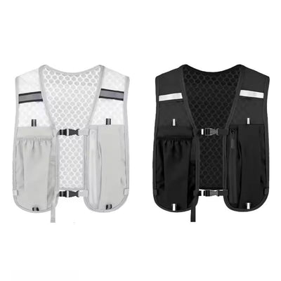 Cycling Running Hydrating Vest Ultralight Breathable Hydrating Backpack Bicycle Water Bag Outdoor Hiking Marathon Sports Vest