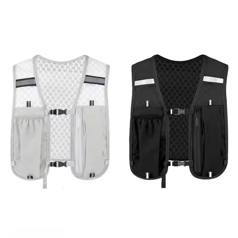 Cycling Running Hydrating Vest Ultralight Breathable Hydrating Backpack Bicycle Water Bag Outdoor Hiking Marathon Sports Vest