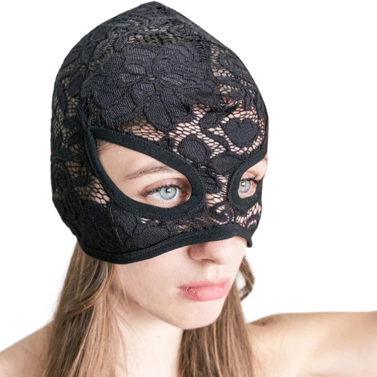 1Pc Face Mask Lace or Velvet Mask Headgear Gothic Halloween Carnival Costume Mask Masquerade Party Performance Supplies