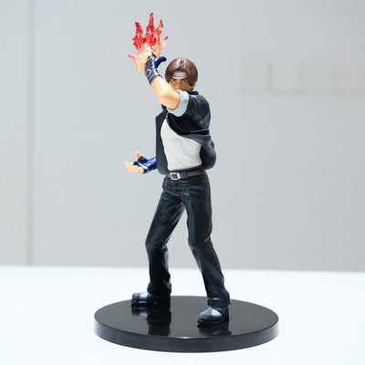 18cm The King of Fighters '98 SNK Anime Figure Kyo Kusanagi Iori Yagami Action Figures Arcade Game peripheral PVC Model Toy Gift