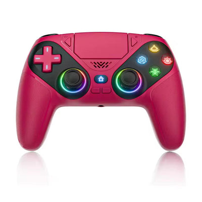 Controller For Playstation5 PS5/PS5 Pro/Slim/PC,RGB Wireless Gamepad Hall Effect Trigger Marco/Turbo Anti-Drift Game Joystick