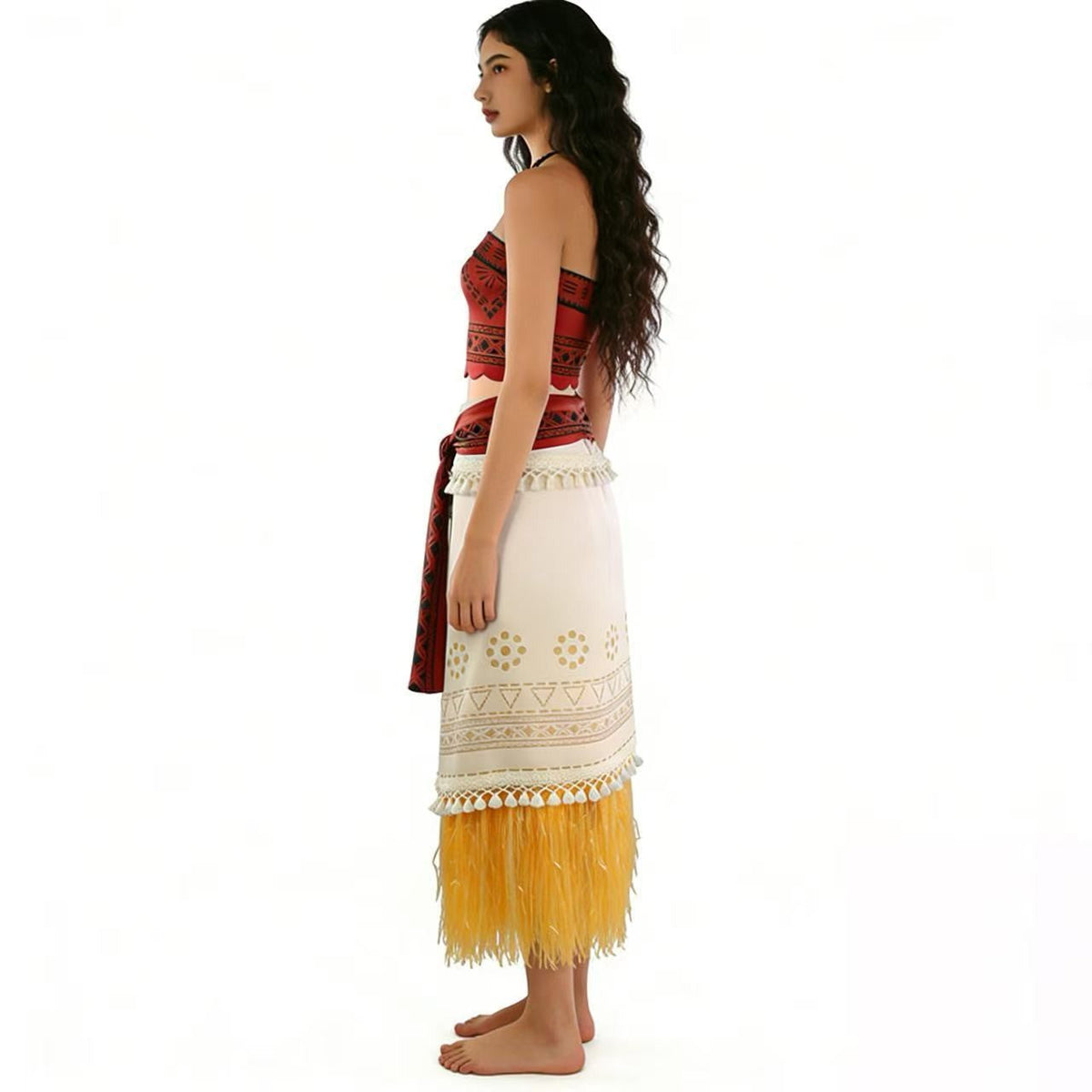 Anime Ocean Romance Voyage Live Version Moana Cosplay Dress Movie Same Cosplay Dress Halloween Carnival  Stage Performance Dress