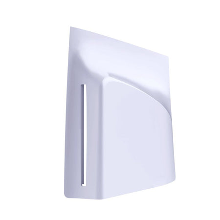Premium Hard White Panels ABS One Parts Shell Case Replacement Side Disc Plate for PS5 Slim Disc Digital Shell Case