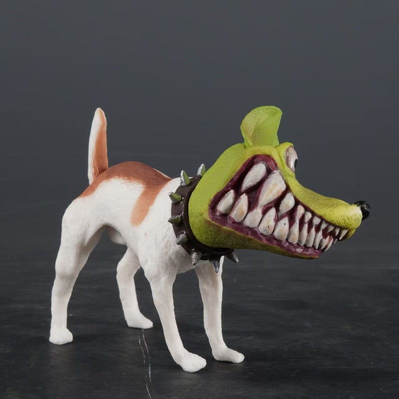 7cm The Mask Dog Action Figures Statue Anime Figure The Mask Model Figurine Desktop Decor Ornaments Holiday Children Gifts Toys