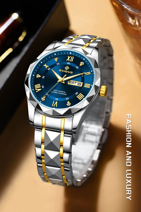BANGWEI Woman Watch Luxury Elagant Classic Fashion ClockBusiness Casual Date Stainless Waterproof Luminous Quartz Ladies Watches