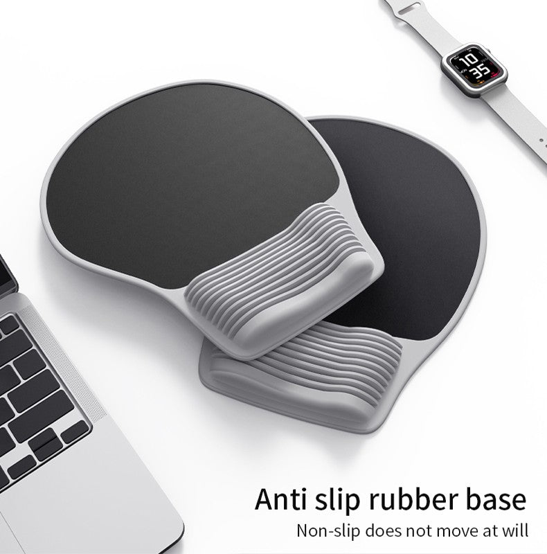 Ergonomic Mouse Pad Wrist Support, Comfortable Mouse Pad Wrist Rest, Relieve Wrist Pain Gel Mouse pad, Laptop, computer, office