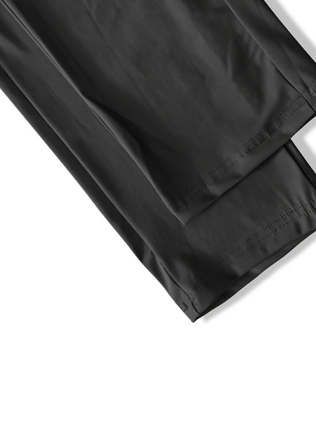 Sweatpants Man Fishing Men's High Stretch Ice Silk Jogging Pants With Zipper Pockets Breathable Elastic Sports Pants Mens Gift