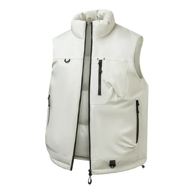 Couple Outdoor Fishing Casual Windproof Breathable Warm Vest Soft and Comfortable Winter Cold Proof Breathable Cotton Clothing