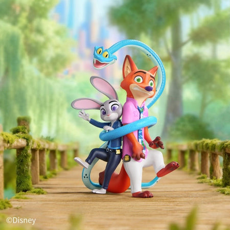 Disney Zootopia 2 New Journey Series Collectible-Nick & Judy Articulated Figures Surprise Blind Box Animated Movie Gift for Kids