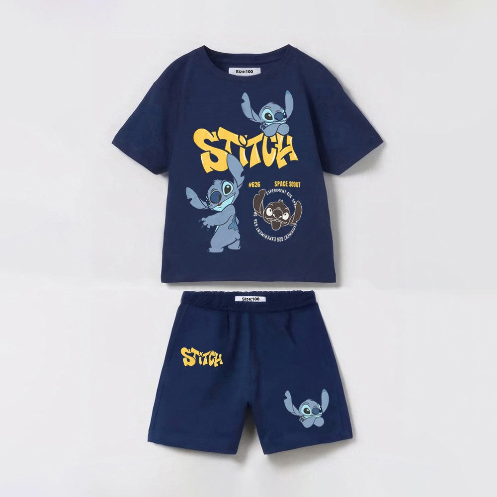 Summer Fashion Baby Boys Clothes Sets For 1-6Yrs Kids Short Sleeve Tee + Shorts Kids Toddler Boy Outfits
