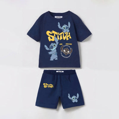 Summer Fashion Baby Boys Clothes Sets For 1-6Yrs Kids Short Sleeve Tee + Shorts Kids Toddler Boy Outfits