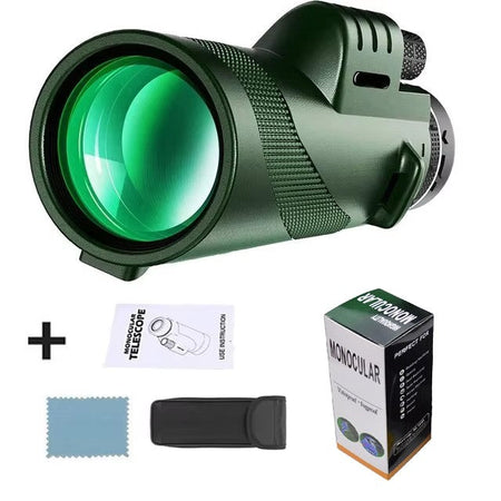 80x100 Portable Zoom HD 5000M Telescope Folding Long Distance Mini Powerful Telescope for Hunting Sports Outdoor Camping Travel