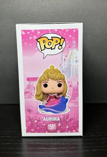 Pop! Disney Princess Aurora (Diamond) #1591 Action Figure Funko Collectible Vinyl Figures Model Toys Q Version Statue Doll Gifts