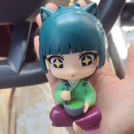 The Apothecary Diaries Maomao Jinshi Q Version Mini Figure Anime Periphery Kawaii Sitting Toys Desktop Car Ornaments Model Gifts