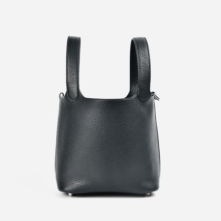 Mendy 22 CM Large size Top Quality Bucket Bags Women's Bag Lady Luxury Designer High End Bag TC Cowhide Golden Sliver