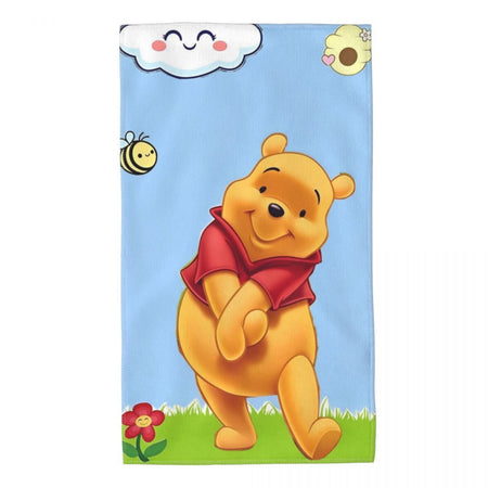 Winnie The Pooh Bear Piglet Merch Towel for Beach New Summer Microfiber Shower Towel No Sand Quick-Dry Surf Towels