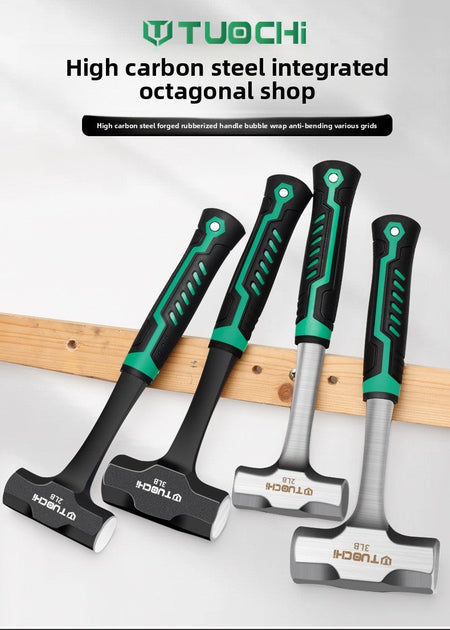 Damaly, Sledgehammer, Octagonal Hammer, Integrated Wall Demolition and Wall Smashing Heavy Masonry Hammer, Hammer