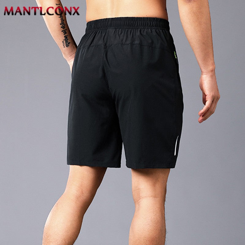 Breathable Running Jogging Men's Shorts Quick Dry Fashion Board Shorts Male Summer Elastic Casual Shorts Men Solid Color M-4XL
